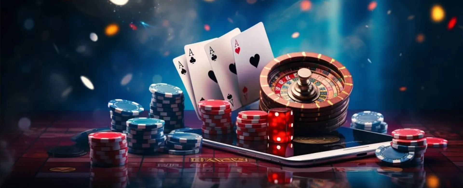JiliPark Promotions Hero Image - Golden coins and casino elements